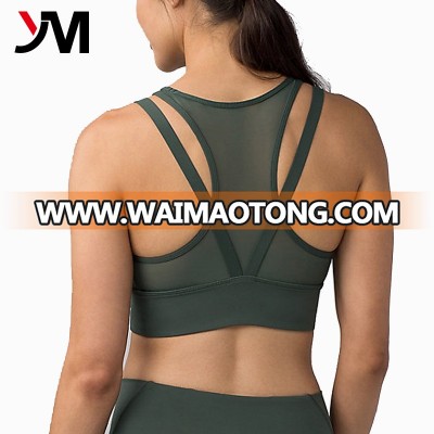 Wholesale sports bra top low MOQ sports bra custom made sports bra for women