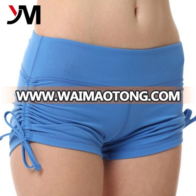 Latest Design Yoga Wear Nylon Spandex Gym Clothes Comfortable Sports Shorts