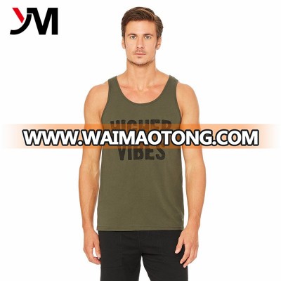 OEM/ODM Factory Men Bulk Fitness Gym Clothing Tank Tops Custom Brand